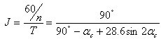 鋼球循環(huán)次數(shù)與轉(zhuǎn)速及裝球率的之間關(guān)系的表示方法